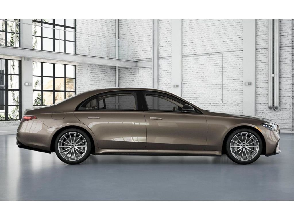 New 2026 Sonoran Brown Metallic Mercedes-Benz S 580 image 2