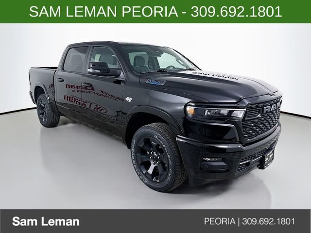 New 2026 Diamond Black Crystal Pearl-Coat Exterior Paint RAM Big Horn/Lone Star image 1