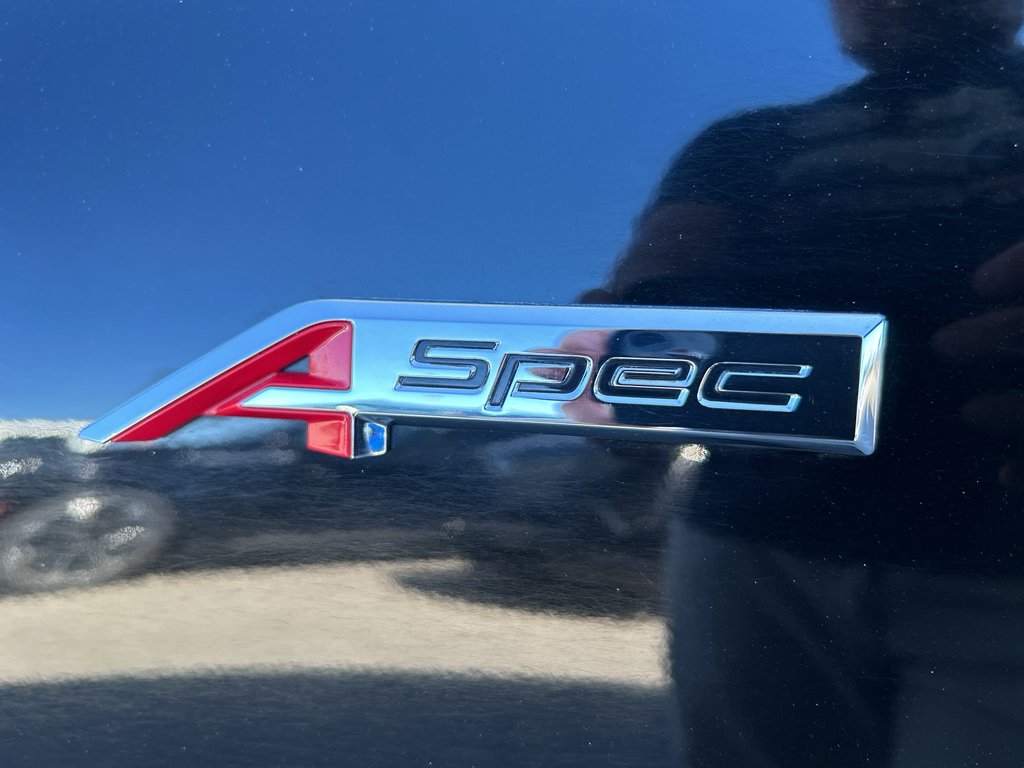 Used 2019 Crystal Black Pearl Acura w/A-Spec Pkg Red Leather image 8