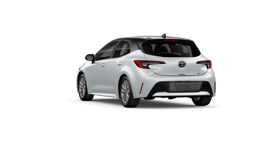 New 2027 Wind Chill Pearl with Black roof Toyota SE image 26