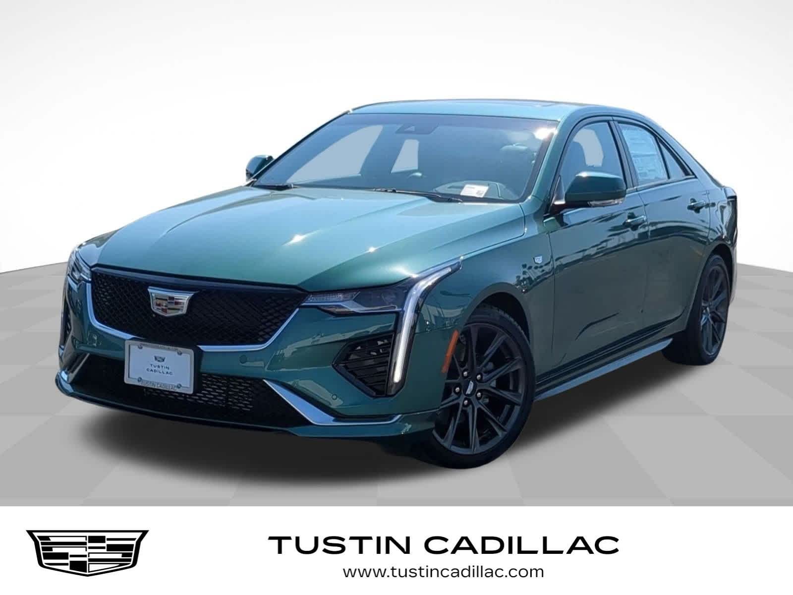 Typhoon Metallic 2025 Cadillac CT4 Sport RWD Sedan Rear-Wheel Drive