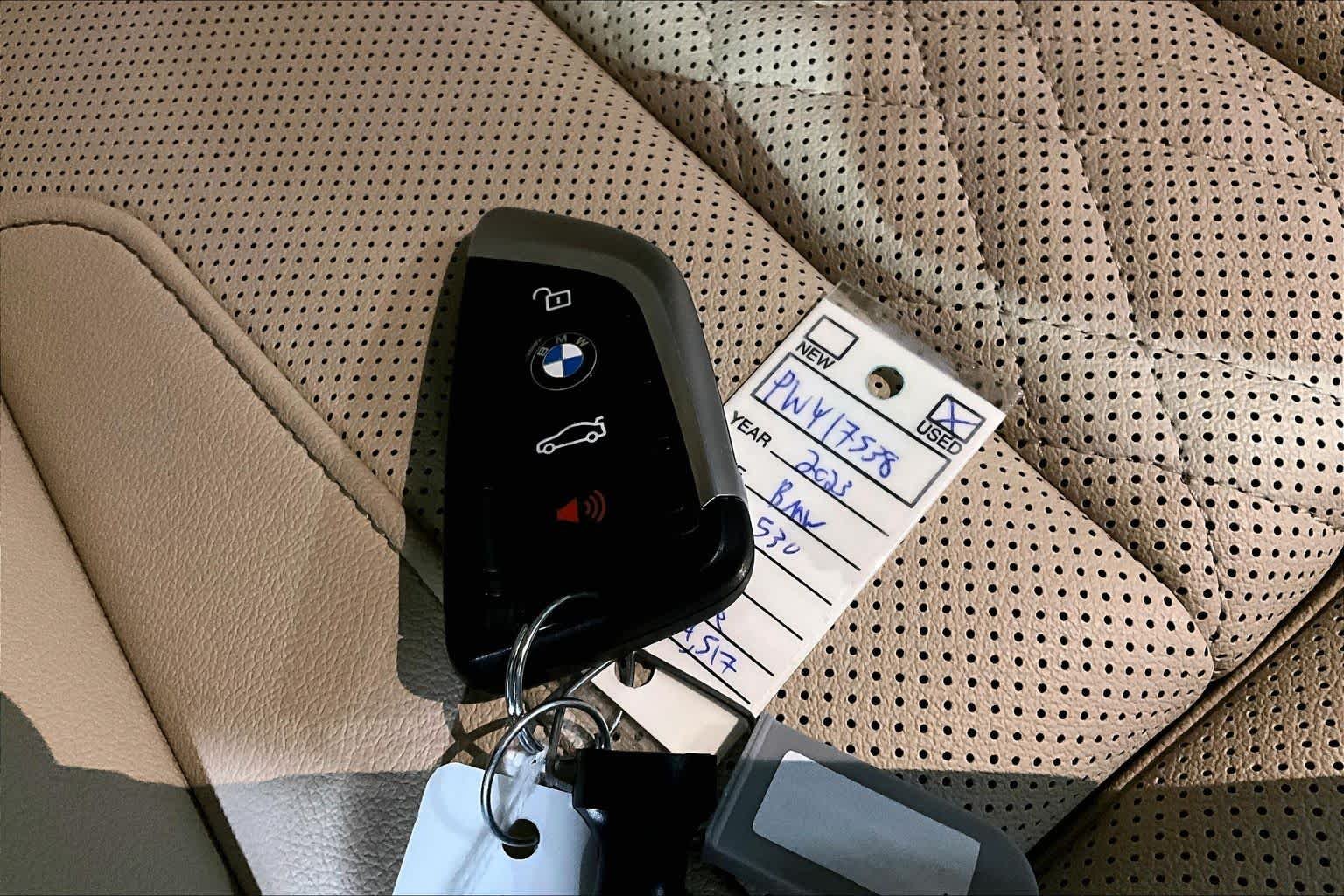 Certified Used 2023 Phytonic Blue Metallic BMW 530i xDrive image 14