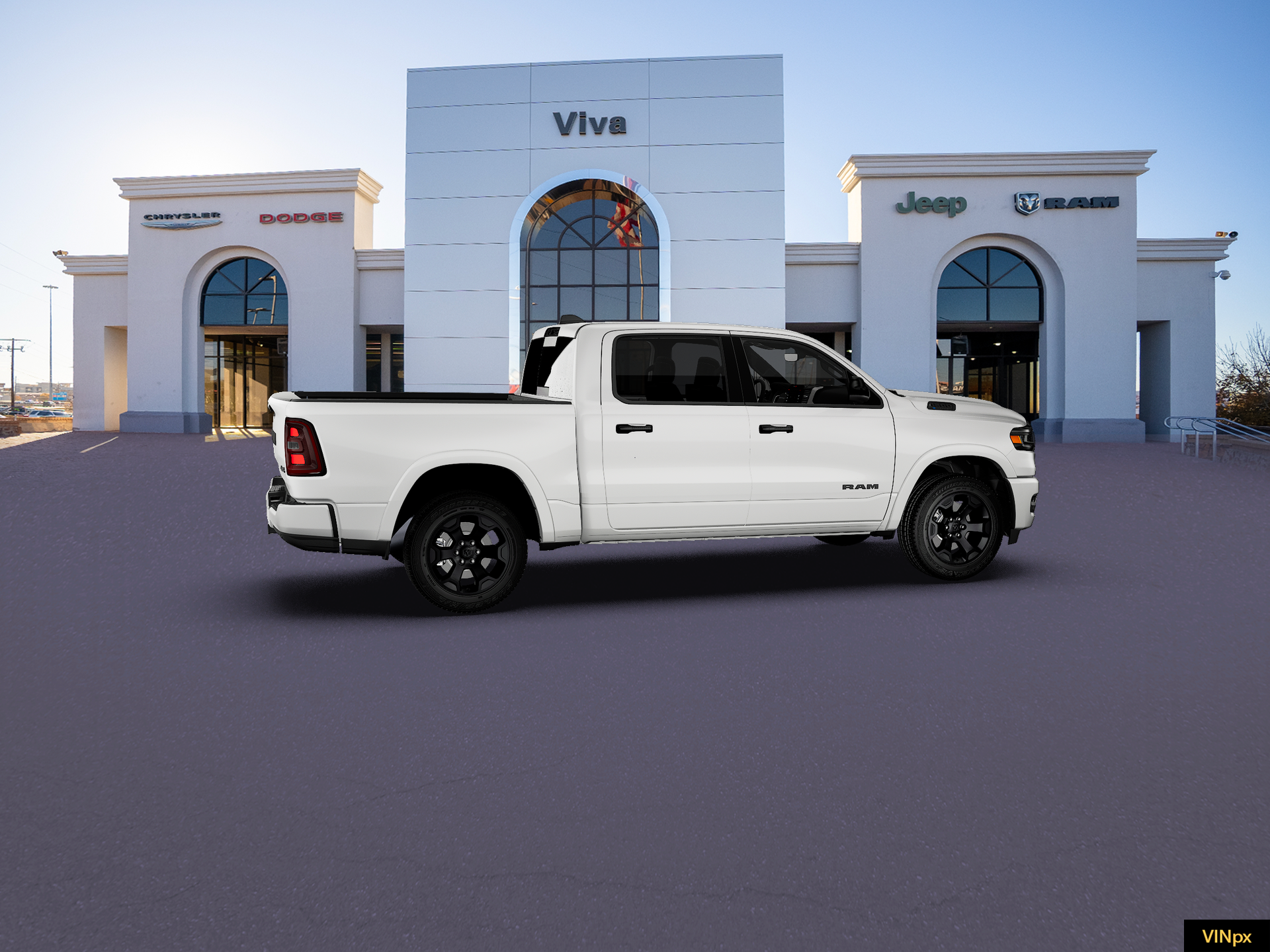 New 2027 Bright White Clearcoat RAM BIG HORN image 11