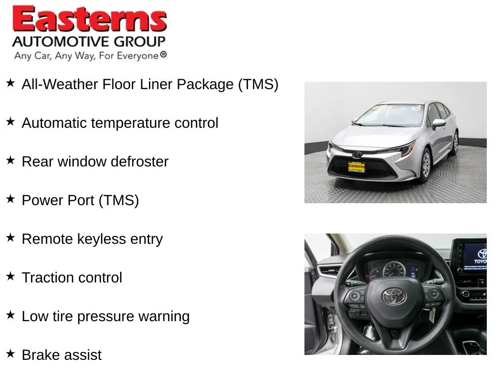 Used 2022 Silver Toyota LE image 11
