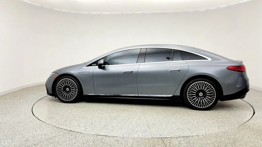 Used 2023 MANUFAKTUR Selenite Gray Magno Mercedes-Benz EQS 450+ Sedan w/ AMG® Line & Exclusive Trim Pkgs image 8