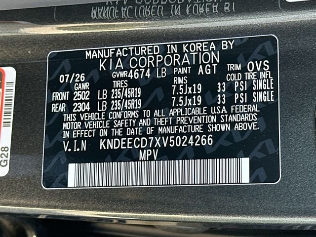 New 2027 Interstellar Gray Kia X-Line SX image 33