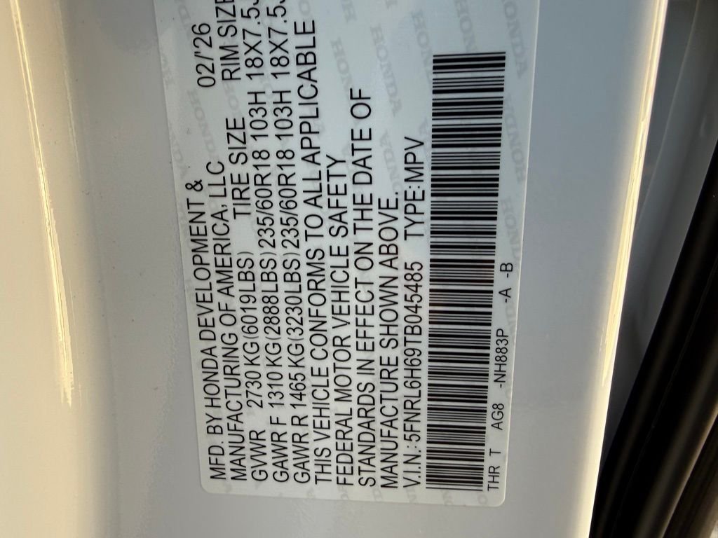2026 Honda Odyssey EX-L - Photo 28