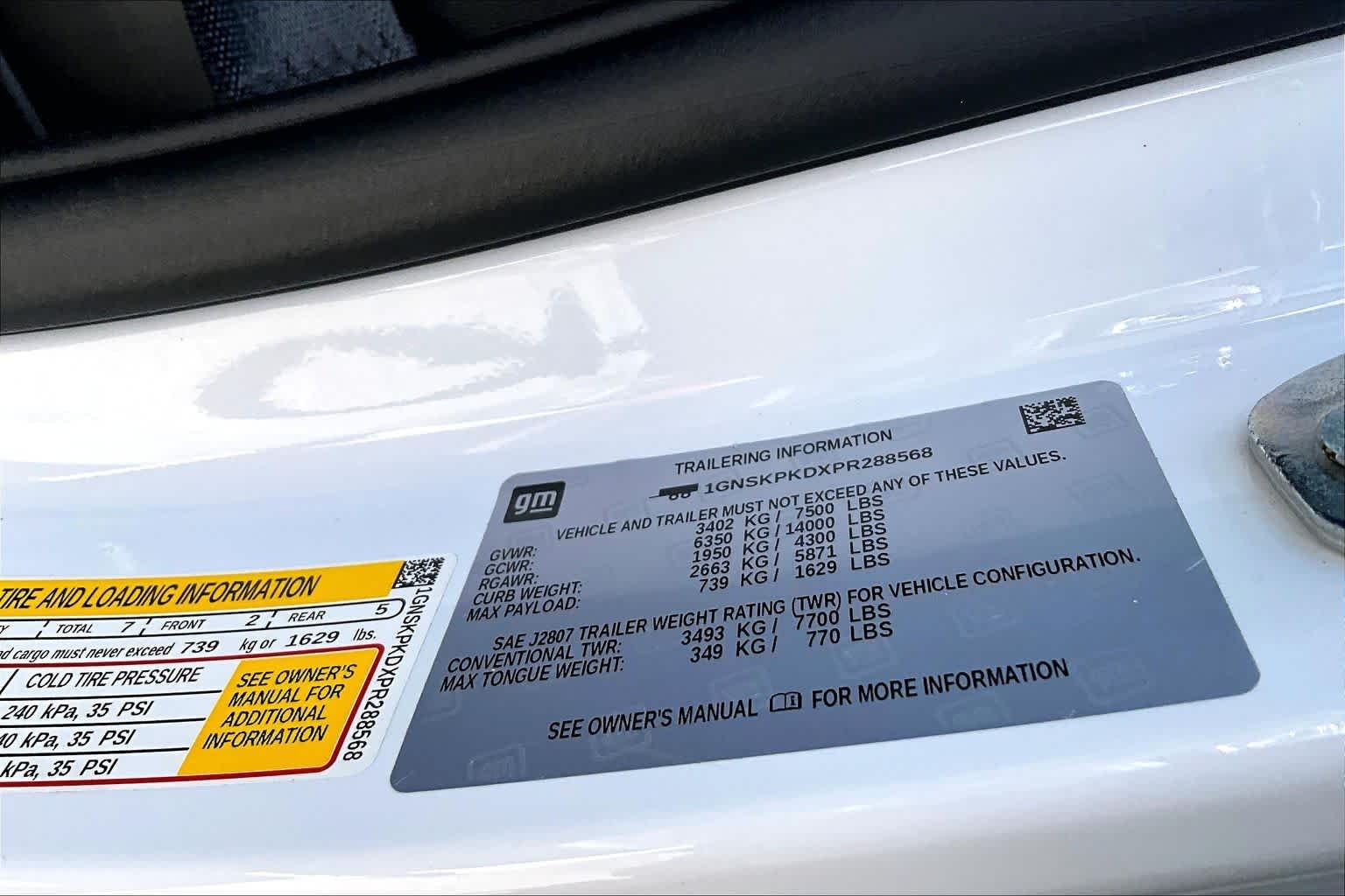 Used 2023 Summit White Chevrolet Z71 image 35