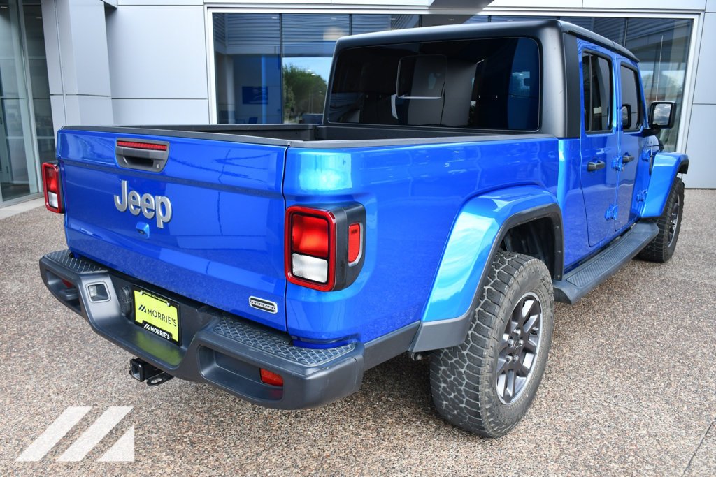 Used 2021 Blue Jeep Overland image 7