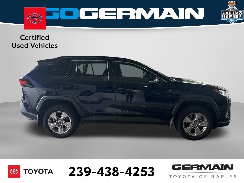 Certified Used 2025 Blue Toyota XLE image 8