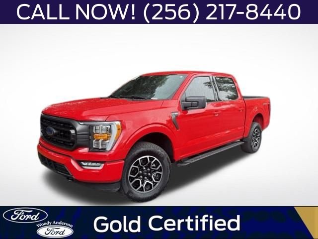 Certified Used 2023 Race Red Ford XLT image 1