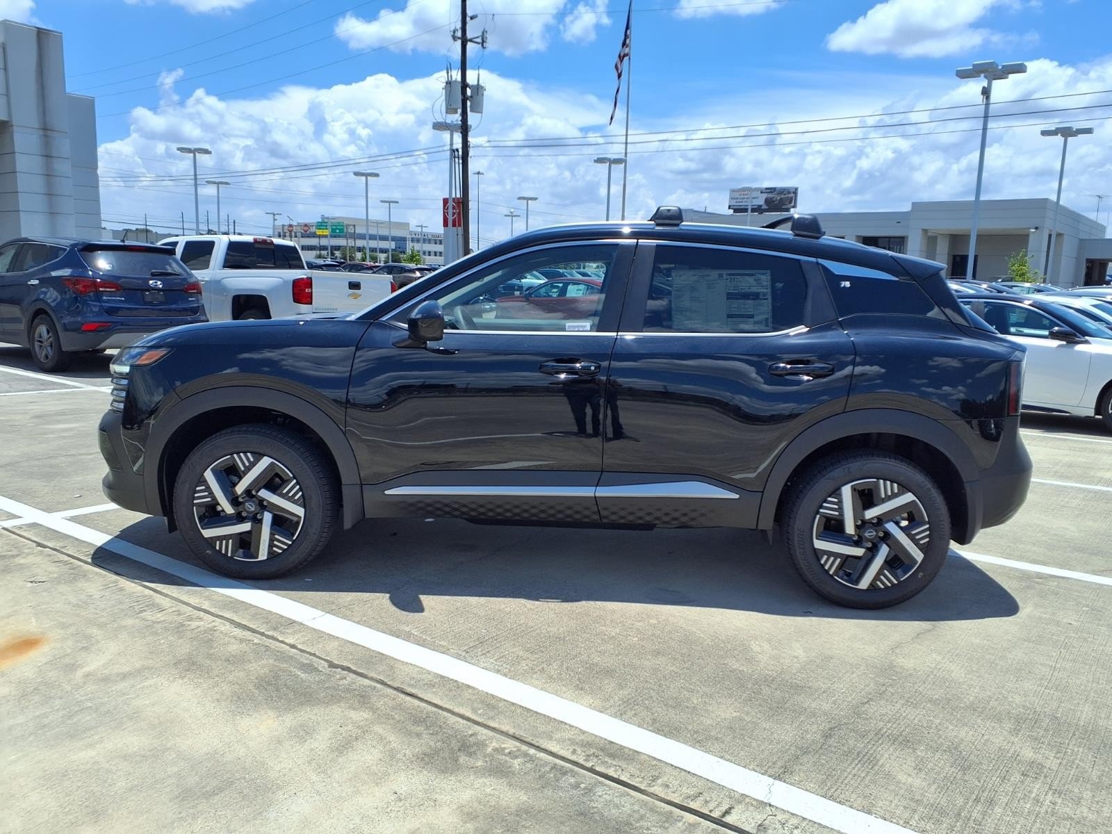 New 2026 Super Black Nissan SV image 8