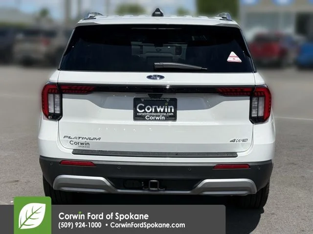 New 2026 Star White Metallic Tri-Coat Ford Platinum image 15