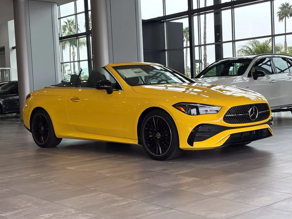 New 2027 Yellow Mercedes-Benz CLE 450 image 8