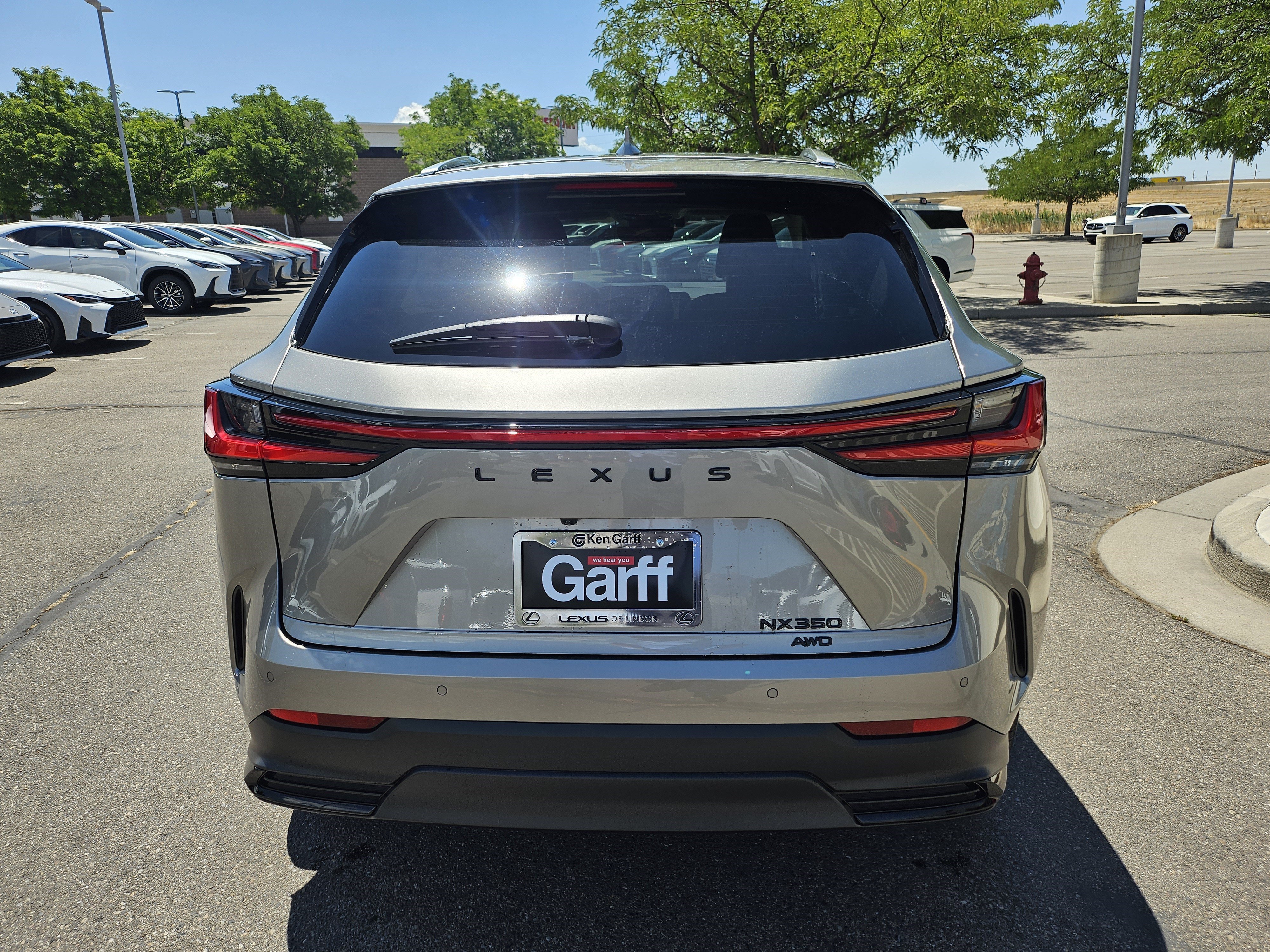 New 2026 Atomic Silver Lexus AWD image 7