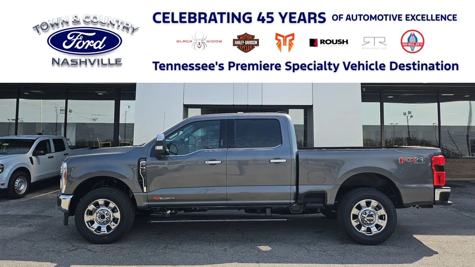 New 2026 Carbonized Gray Metallic Ford Lariat 4WD image 1