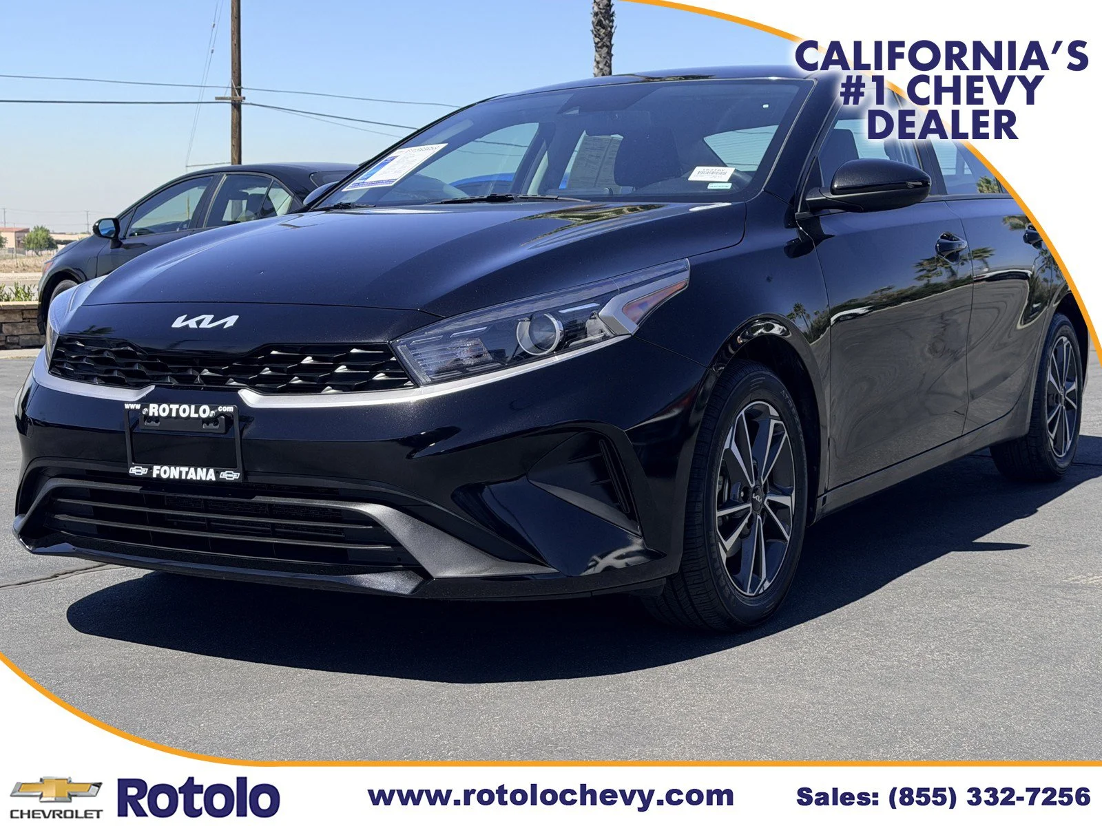 Used 2023 Aurora Black Kia LXS image 3