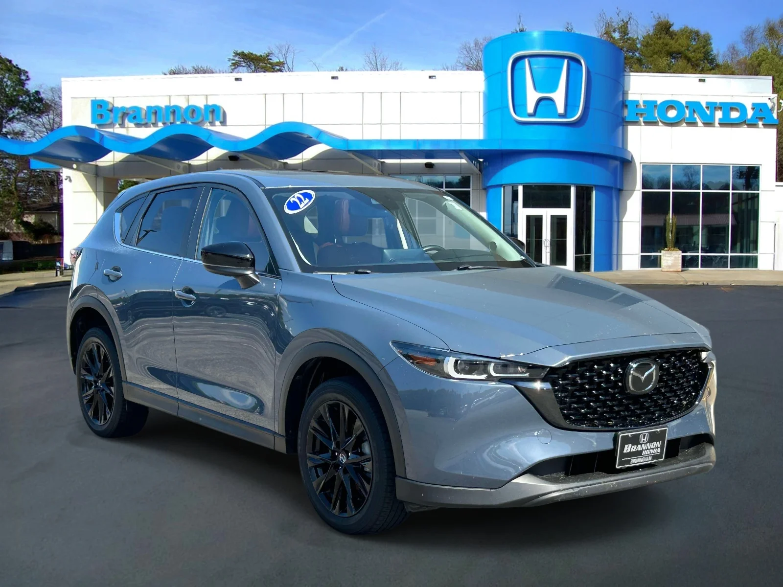 Used 2022 Gray Mazda 2.5 S Carbon Edition AWD image 1