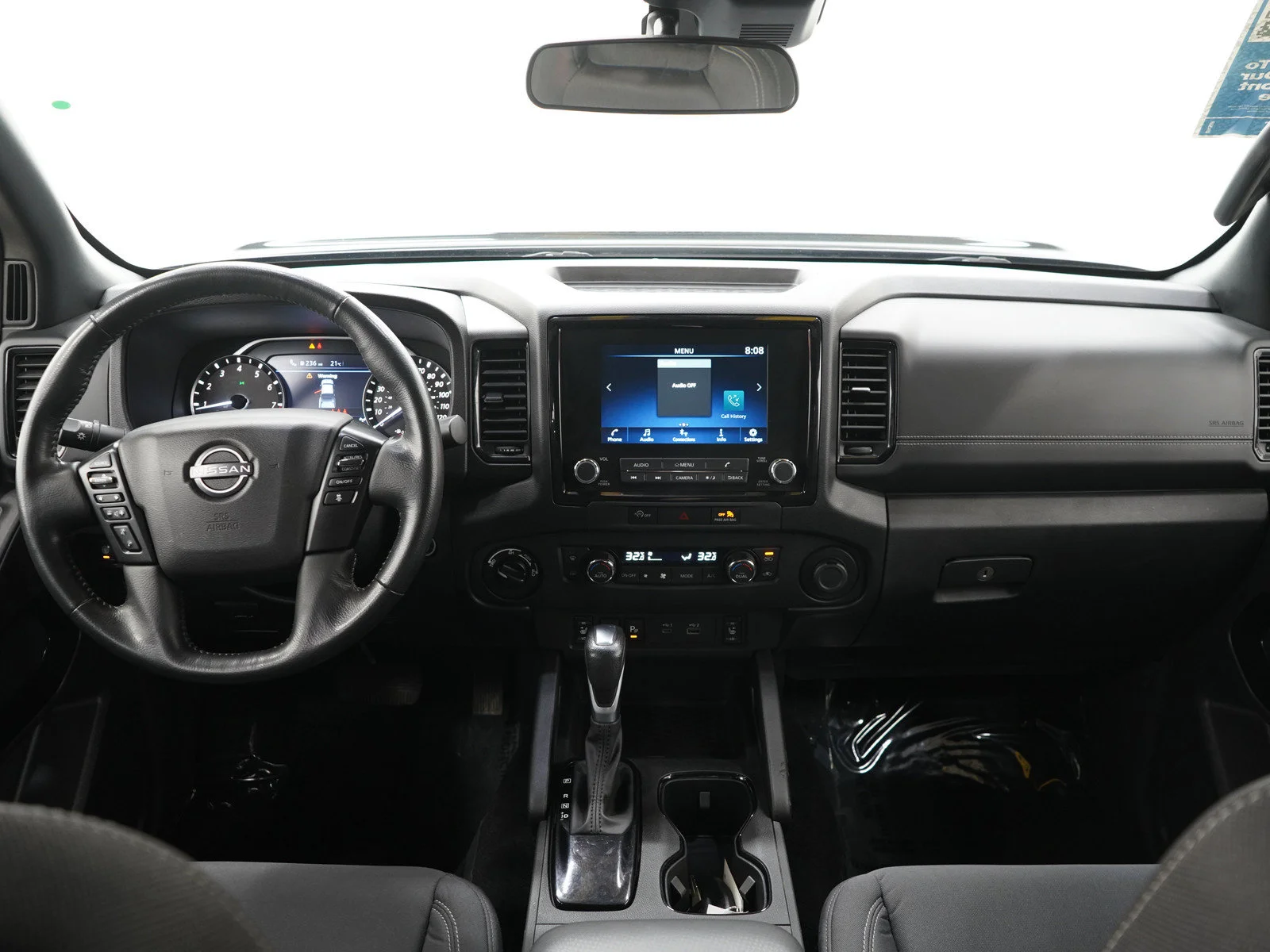 Used 2023 Black Nissan Crew Cab 4x4 SV Auto Long Bed image 16