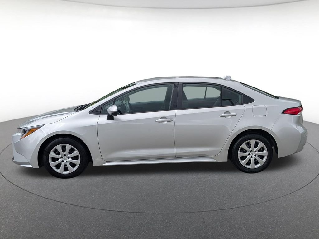 Certified Used 2025 Silver Toyota LE image 3