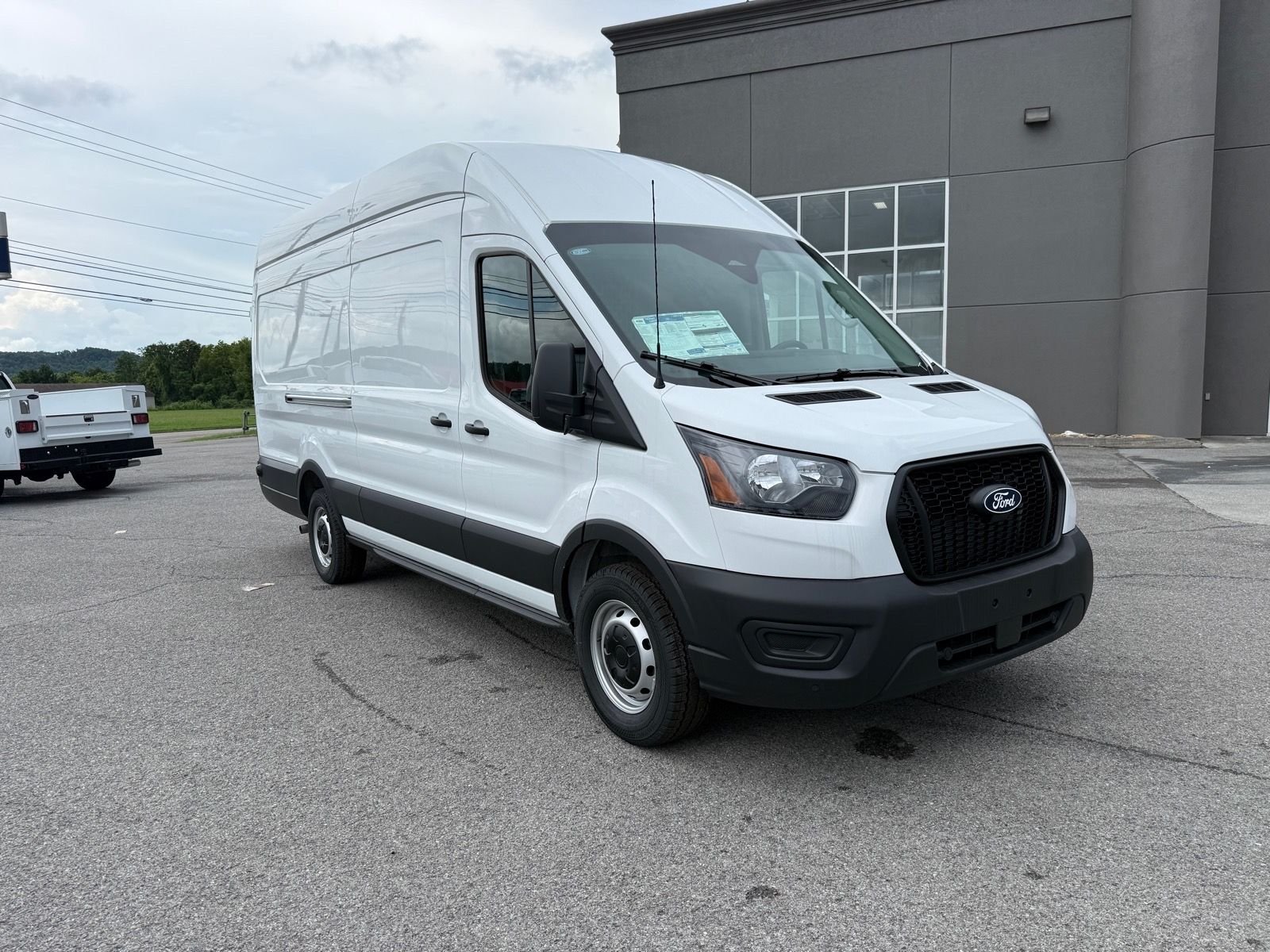 New 2026 Oxford White Ford Cargo Van image 2