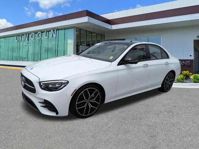 Certified Used 2021 White Mercedes-Benz E 350 image 8