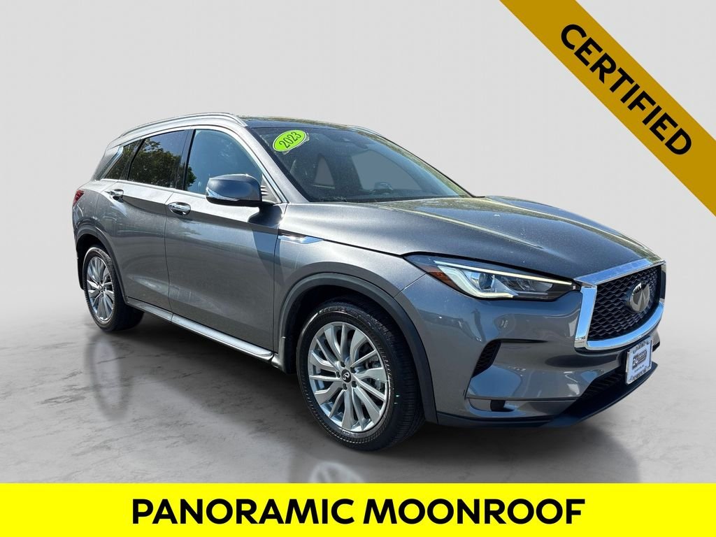 Certified Used 2023 Gray INFINITI LUXE image 6