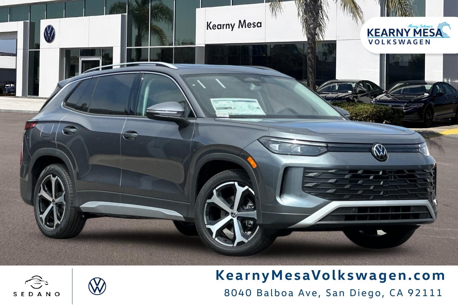 New 2026 Platinum Gray Metallic Volkswagen 2.0T SE image 1