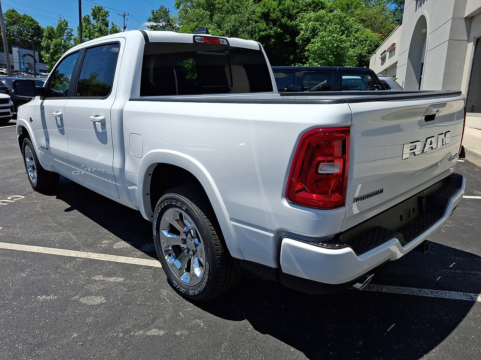 New 2026 Bright White Clear-Coat Exterior Paint RAM Big Horn image 4