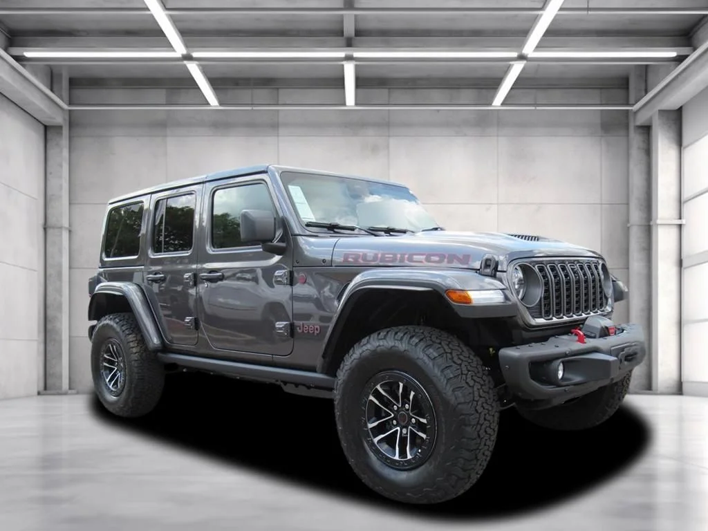 New 2026 Granite Crystal Metallic Clear-Coat Exterior Paint Jeep Rubicon X image 1