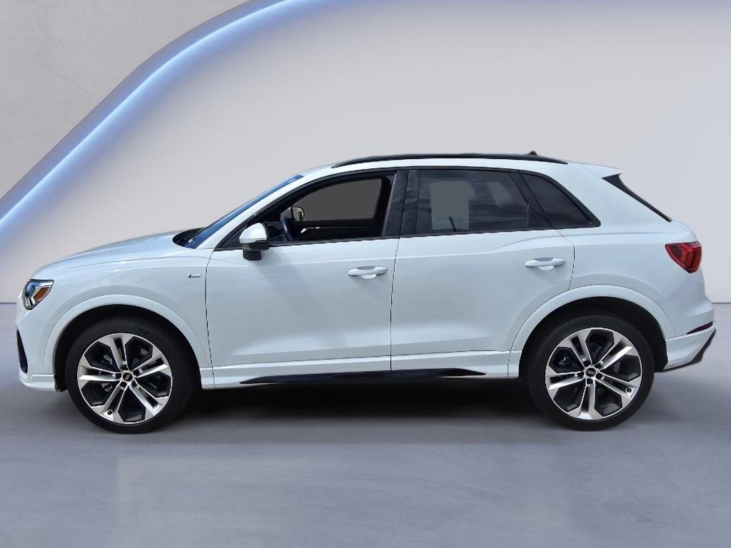 Used 2022 Glacier White Metallic Audi S line Premium Plus image 2