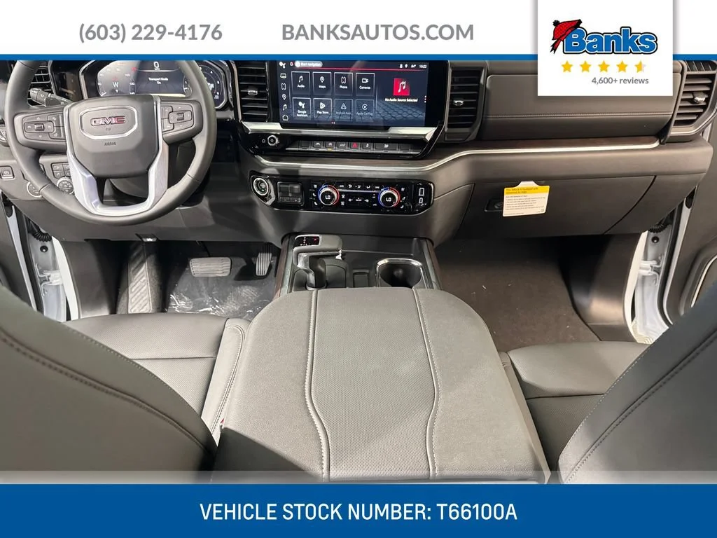 Used 2026 Glacier White Tricoat GMC SLT image 13