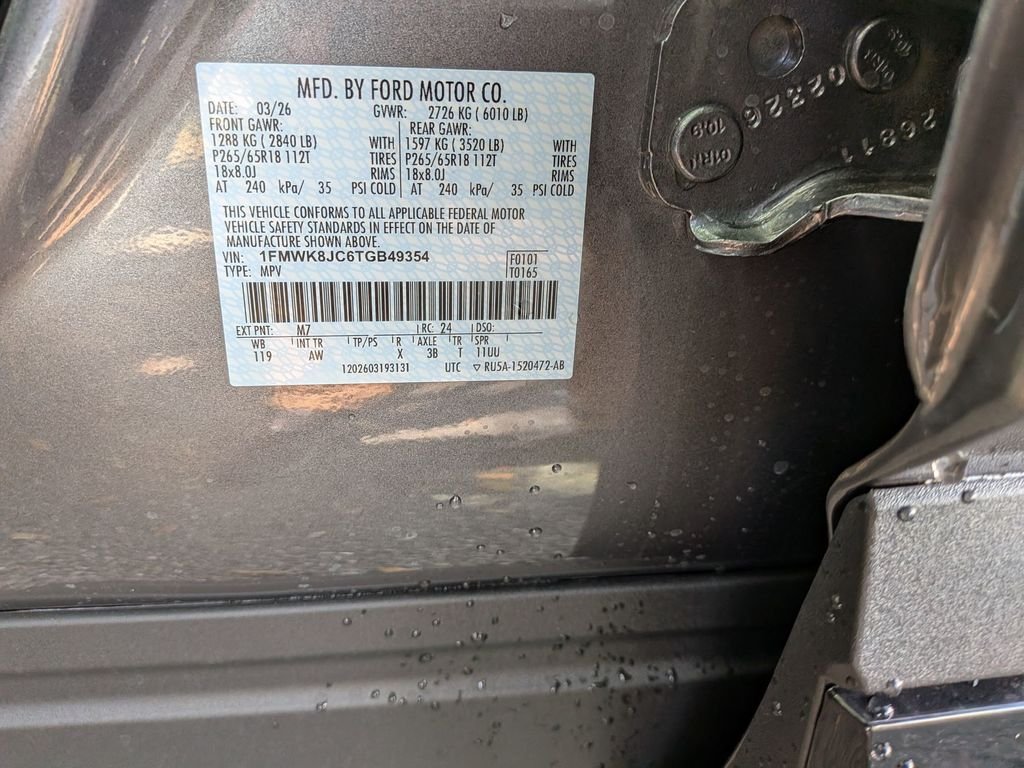 New 2026 Carbonized Gray Metallic Ford Tremor® image 33