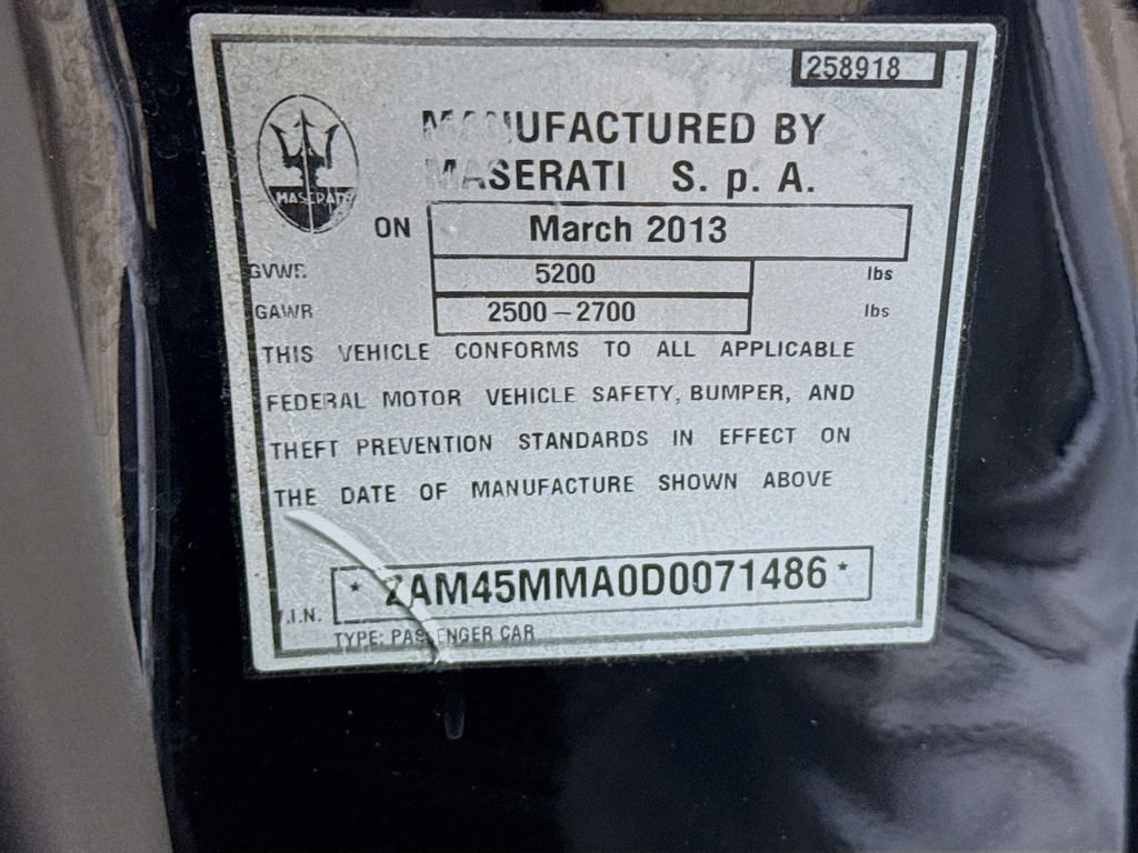 Used 2013  Maserati Sport image 38