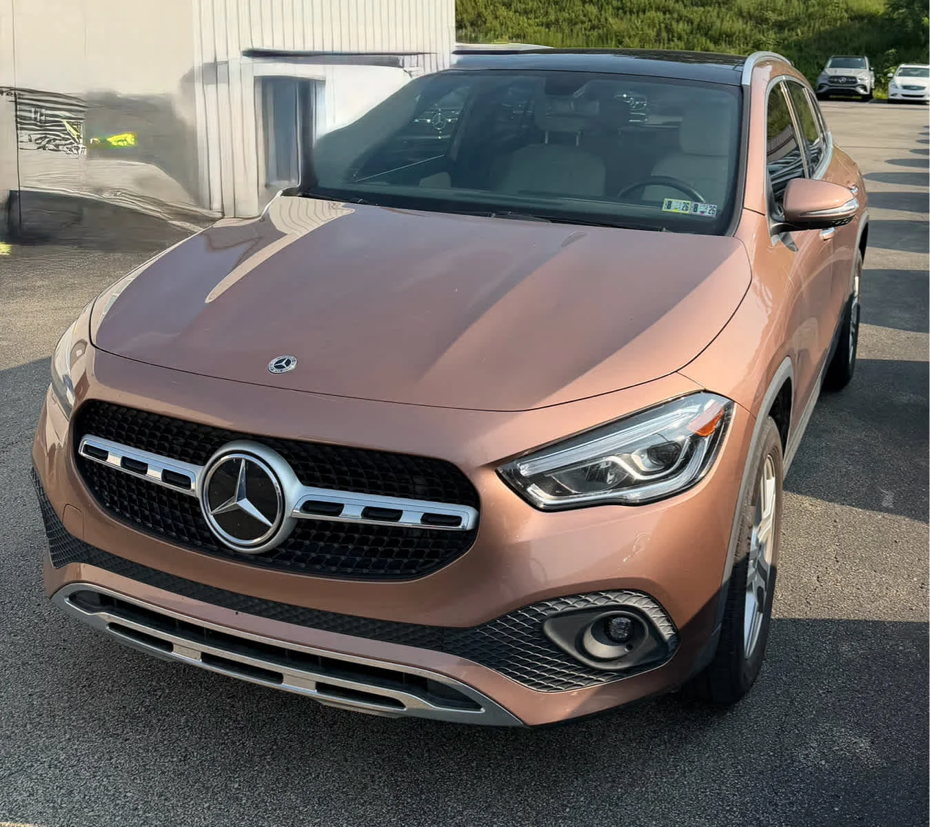Used 2023 Rose Gold Metallic Mercedes-Benz GLA 250 image 2