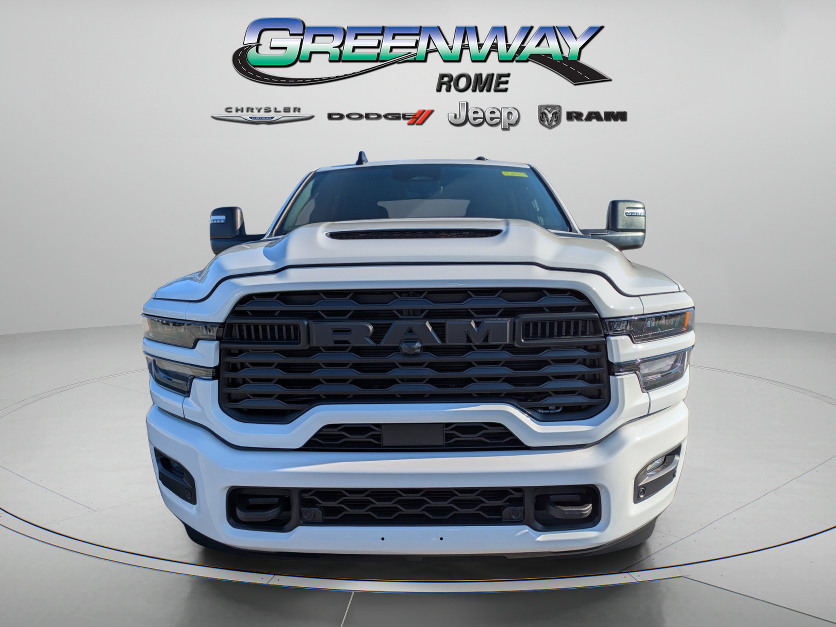 New 2026 Bright White Clearcoat Ram Black Express image 3