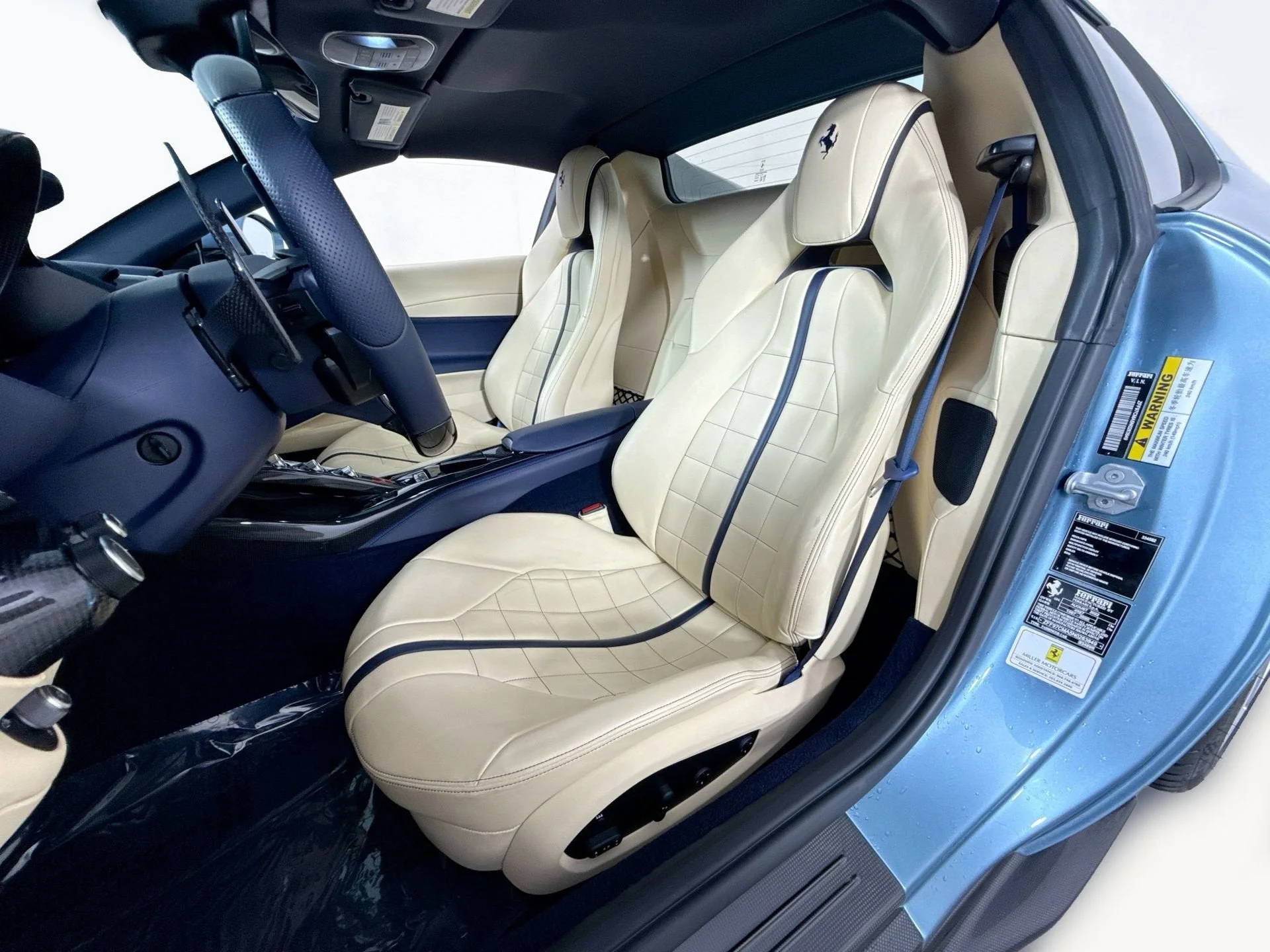 Certified Used 2022 Azzurro Met Ferrari Base image 9