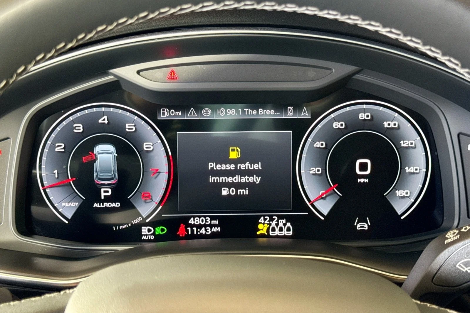 Used 2025 Mythos Black Audi Premium Plus image 12