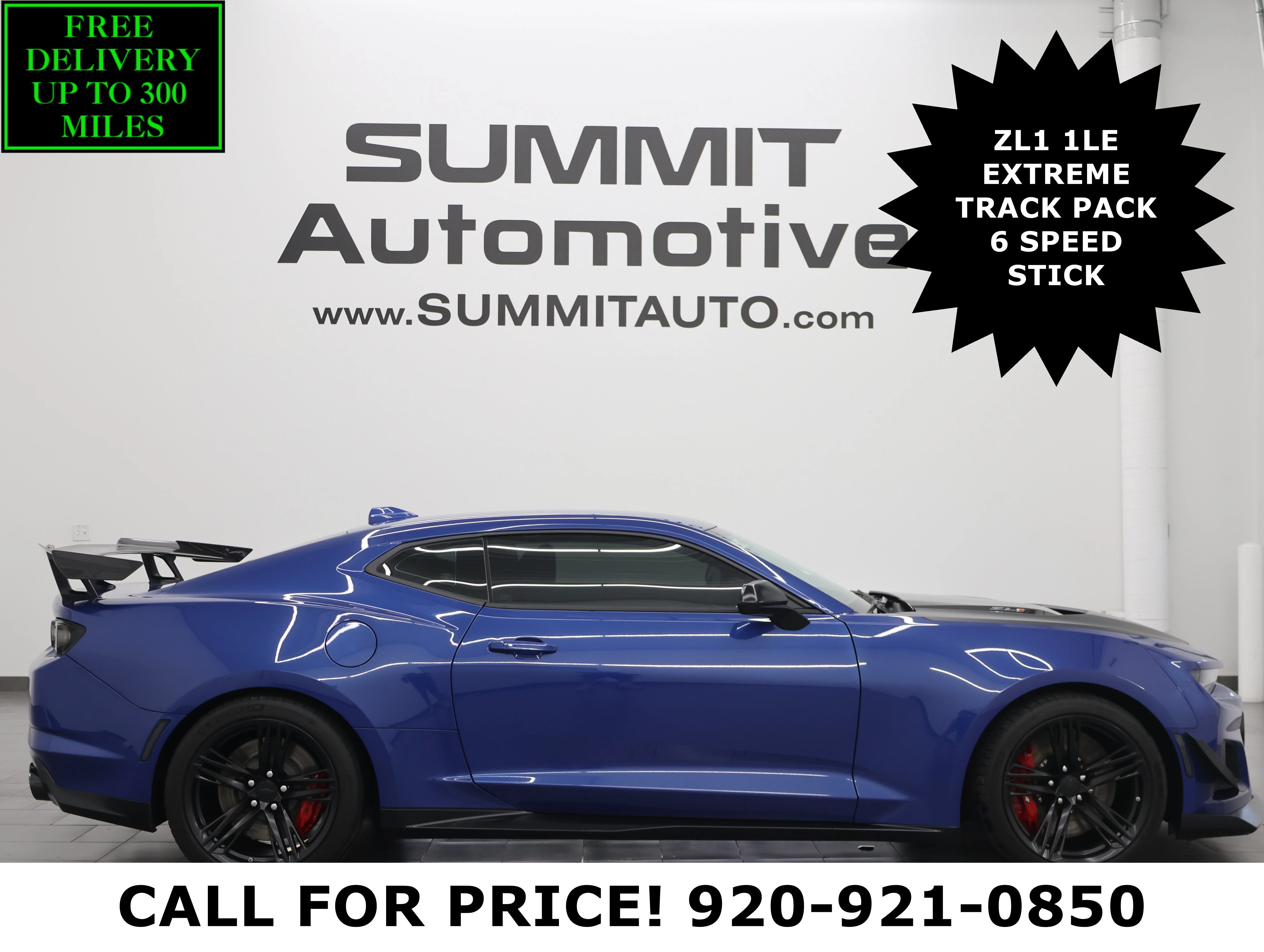 Used 2023 Riverside Blue Metallic Chevrolet ZL1 image 1