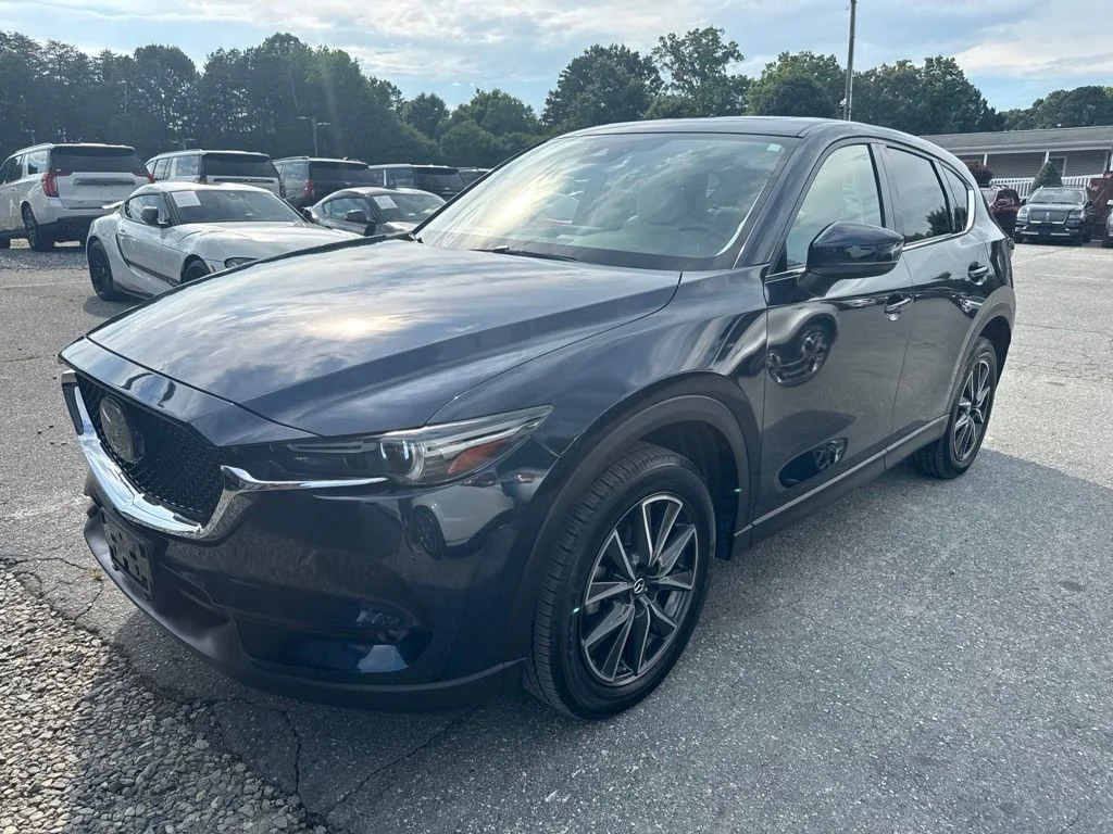 Used 2017 Blue Mazda Grand Touring image 3