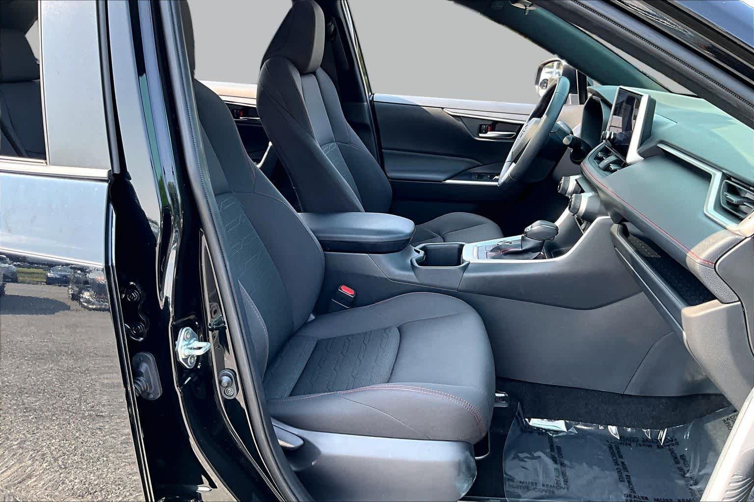 Used 2023 Midnight Black Metallic Toyota SE image 9