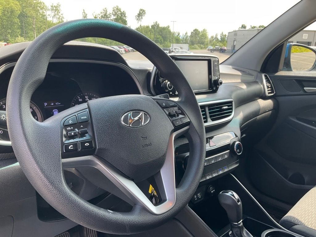 Certified Used 2021 Aqua Blue Hyundai SE image 11