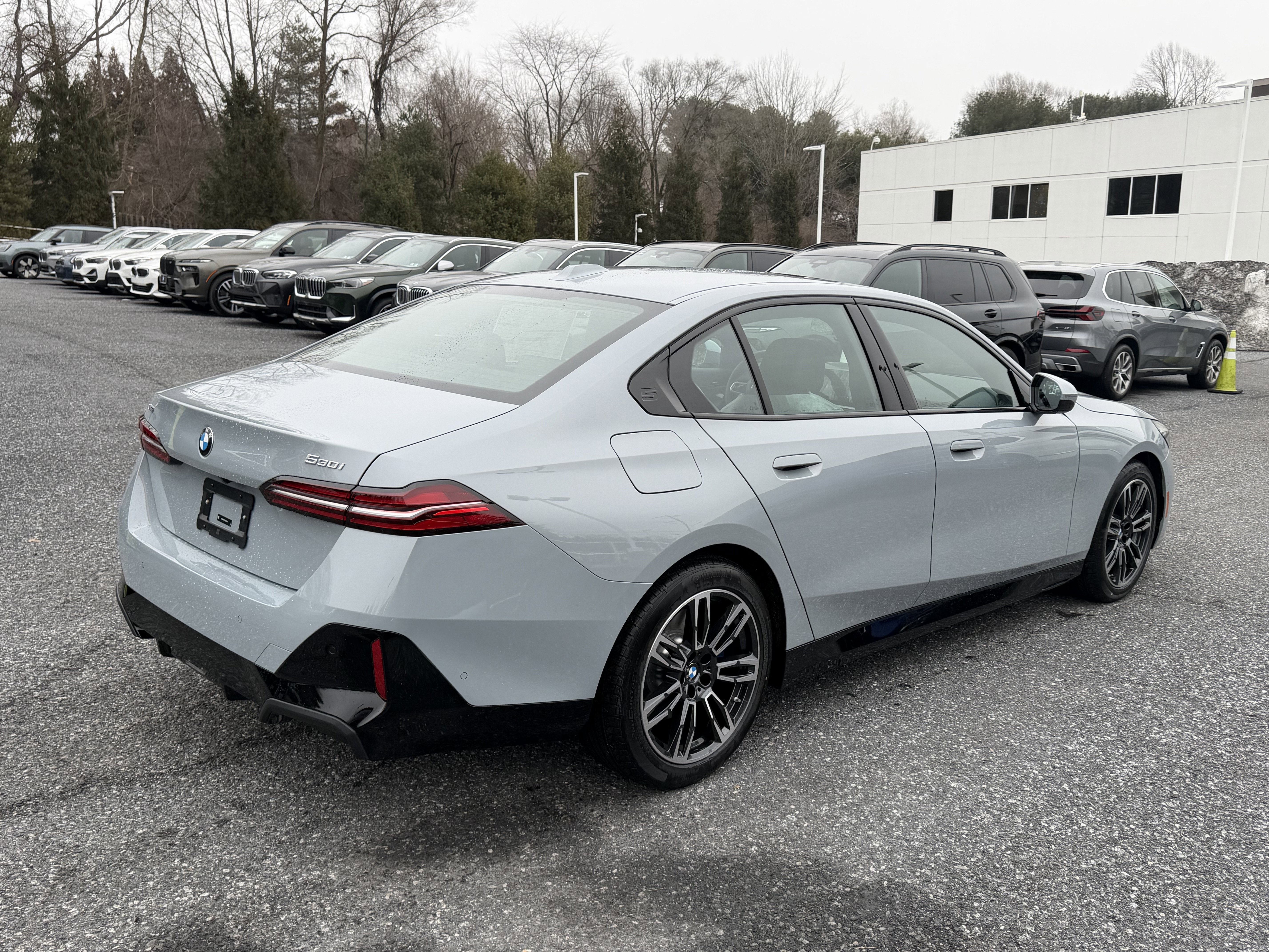New 2026 Brooklyn Grey Metallic BMW 530i xDrive image 4