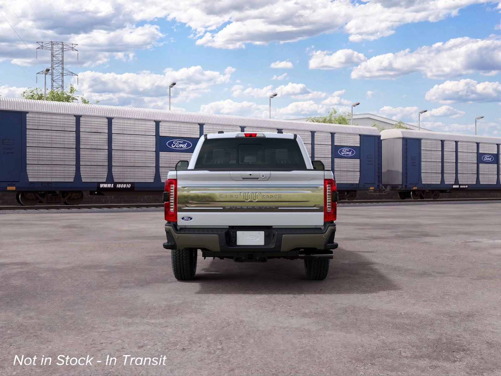 New 2027 Star White Metallic Tri-Coat Ford King Ranch image 18