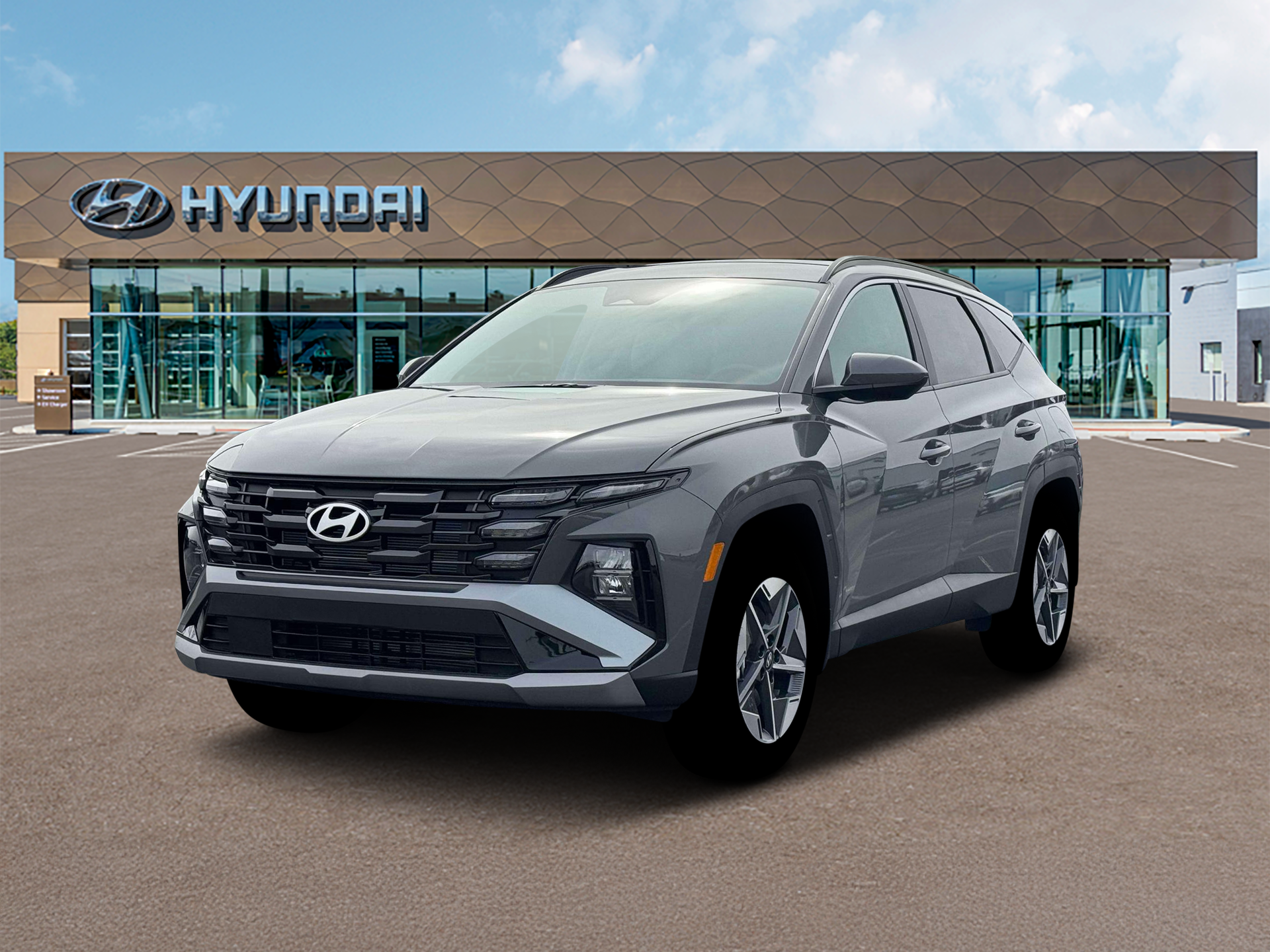 New 2026 Hampton Gray Hyundai SEL AWD image 13