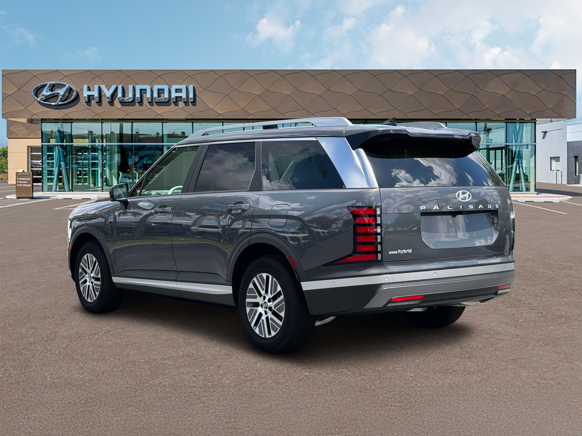 New 2027 Gray Hyundai Blue SEL Premium image 5