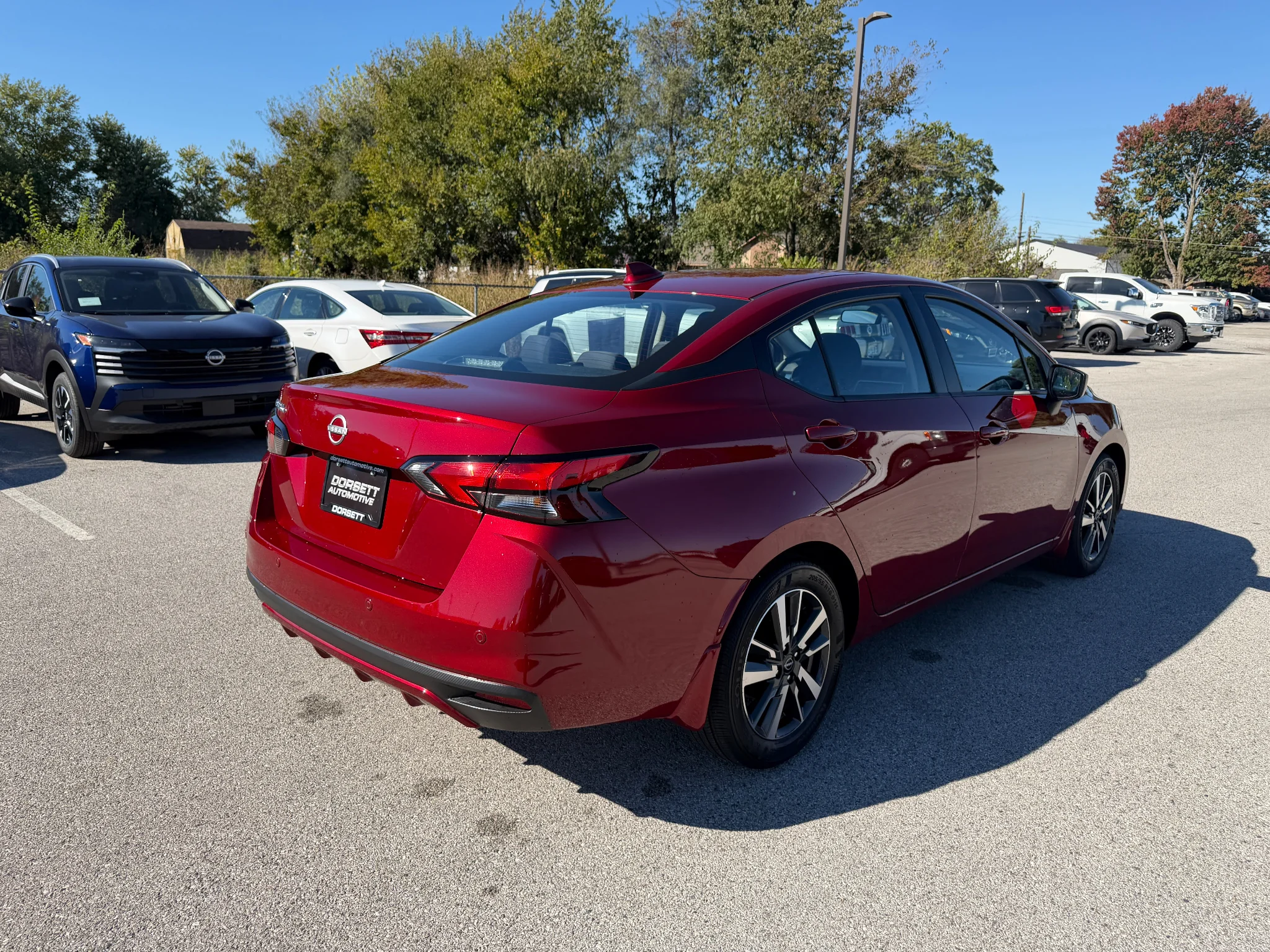 Used 2025 Scarlet Ember Tintcoat Nissan SV image 6