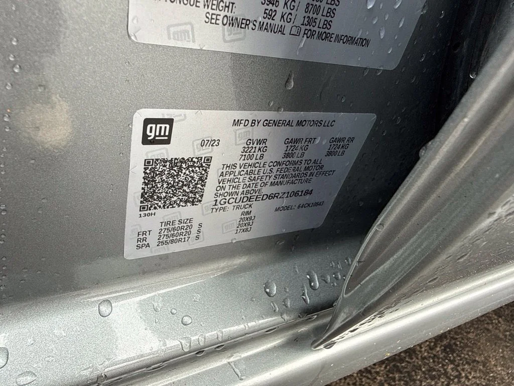 Used 2024 Sterling Gray Metallic Chevrolet RST image 10