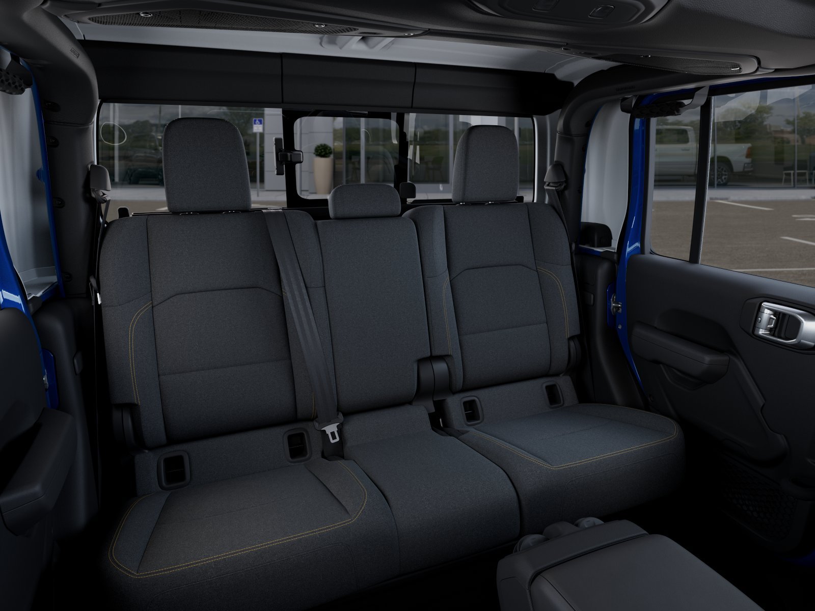 New 2026 Hydro Blue Pearl-Coat Exterior Paint Jeep Sport S image 37