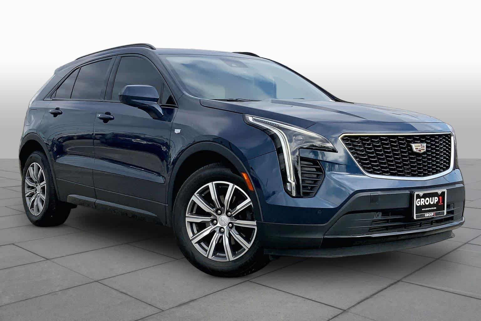 Used 2019 Twilight Blue Metallic Cadillac AWD Sport image 4